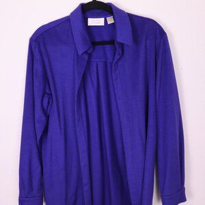 Vintage Dana Buchman cashmere jacket, size 10